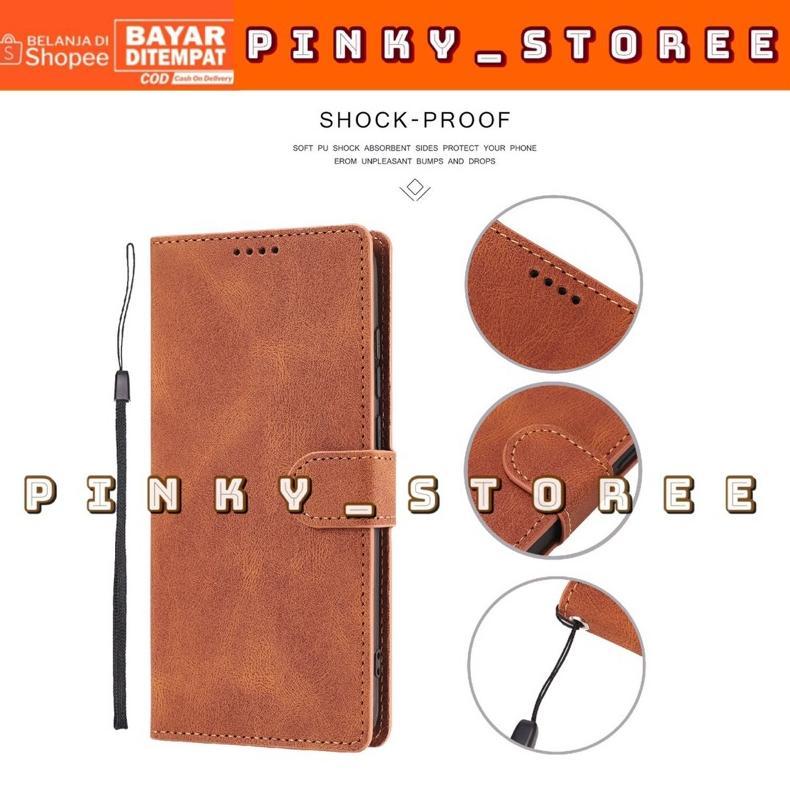 CUCI GUDANG LEATHER FLIP CASE IPHONE 7 7PLUS 8 8PLUS X XS XR 11 12 13 14 15 16 17 Air Pro Max / LEAT