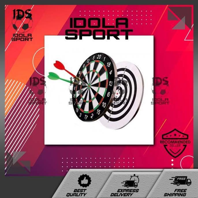 Aminahhasyim- papan dart game 17inch / dart game / papan dart Diskon