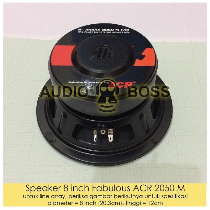 cvbelling / Speaker ACR 8" Fabulous 2050 /ACR 8 inch Fabulous / ACR 8"Fabulus 2050 Diskon