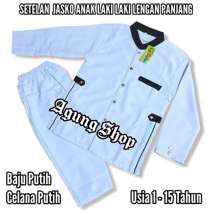 Setelan Jasko Anak Laki Busana Muslim Anak Model Jasko