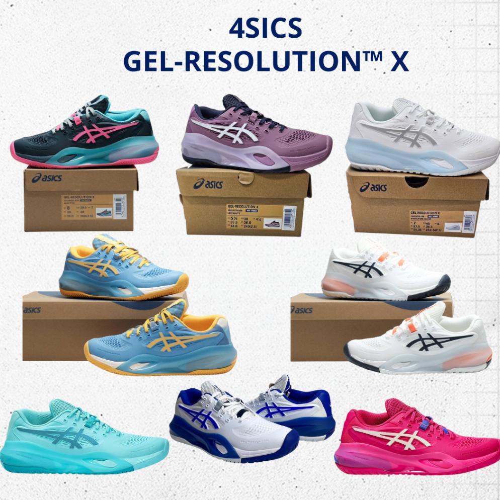 Promo Terbaru Sepatu Padel Tenis Wanita Pria 4Sics Gel Resolution X - Tennis Lapangan