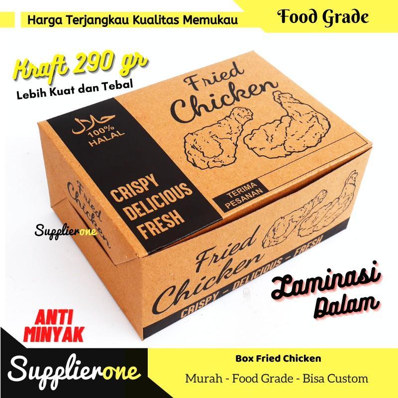 Box Fried Chicken / Dus Fried Chicken / Kemasan Fried Chicken / Box Ayam Goreng / Kemasan Fried Chic