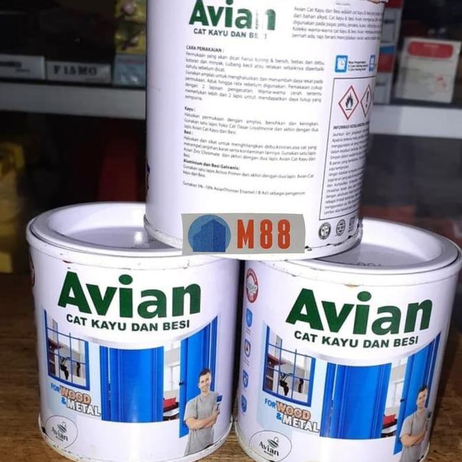 Now- Avian Cat Kayu Besi 200 Cc - Aneka Rna 200Cc 200Ml Ml Kaleng Kecil