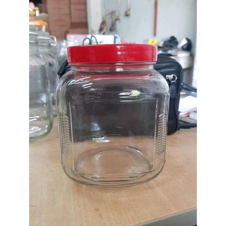 Toples 2 liter/ Toples Kaca/ Toples/ Toples jadul
