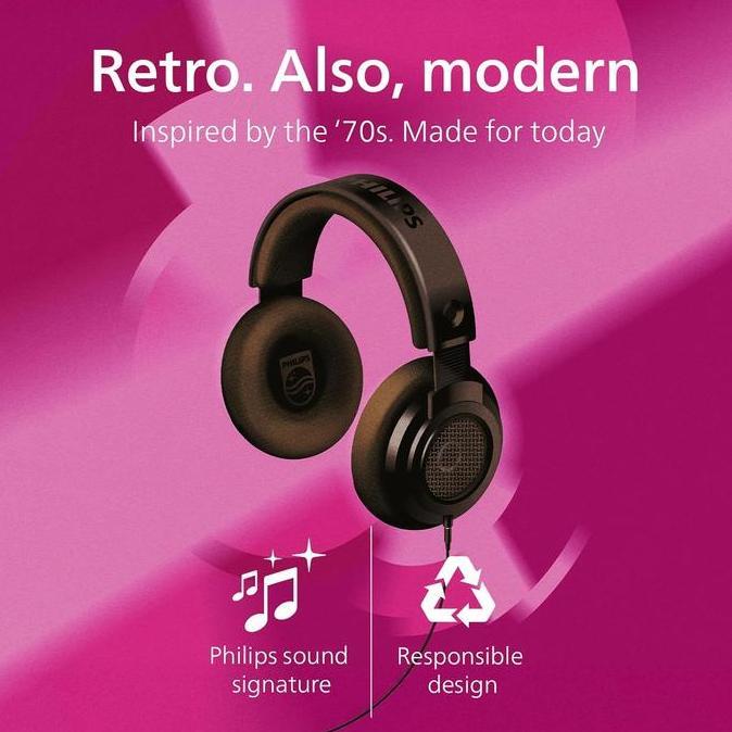gacorrriki / Philips SHP9500 SHP 9500 The Freddie Century 9000 Series Wired Open-Back Headphones SHP