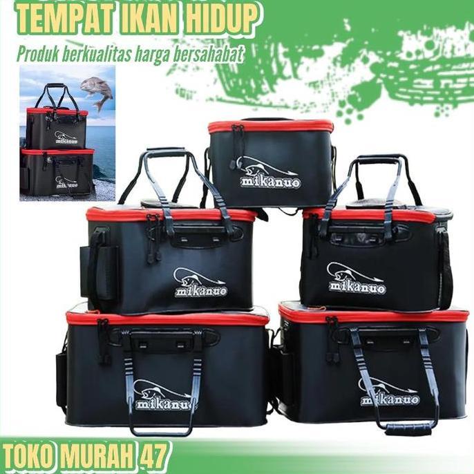 Ap.carihouse - Tas Tempat Ikan Hidup Anti Bocor Tempat Udang Umpan Hidup Mancing Ikan