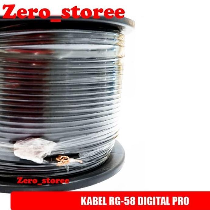 gacorrriki / 1 Roll Kabel Digital Pro RG58 50 Ohm DigitalPro RG-58 rg 58 bkn belden Diskon