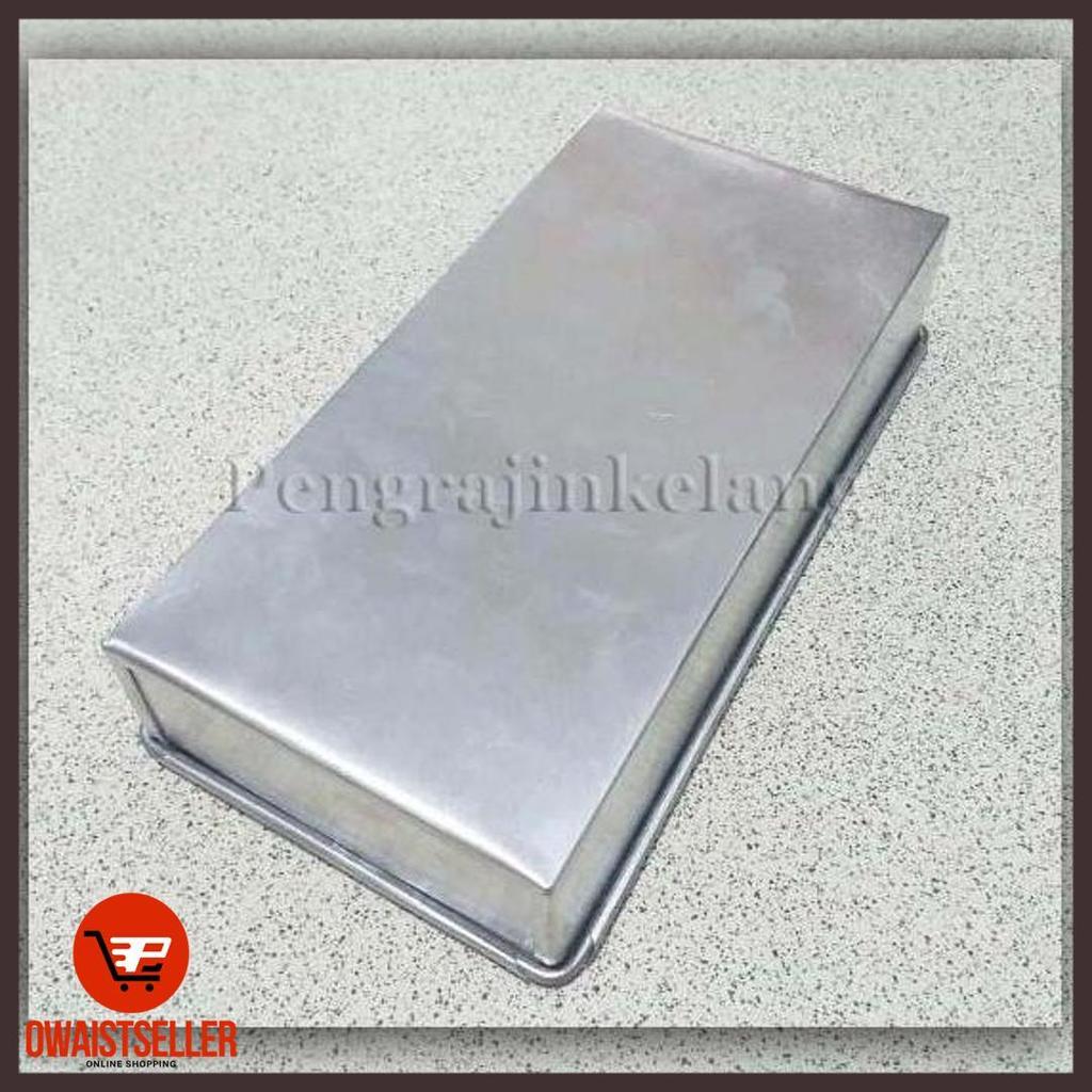 Diskon Loyang Persegi 20X10X5 / Loyang Brownies / Loyang Roti Manis / Loyang Lapis Legit Murah Berga