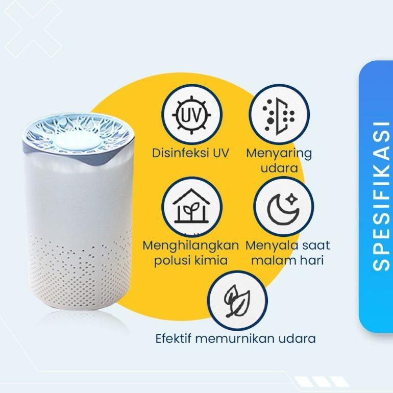 HOT DEALS PORTABLE UV AIR PURIFIER / MINI UV AIR STERILIZER