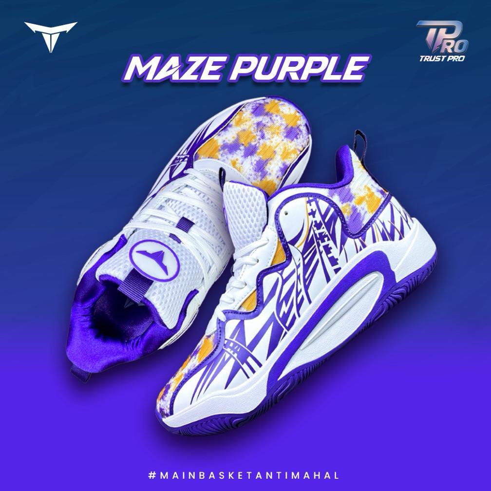 NEW SEPATU BASKET TRUST PRO ORIGINAL KEREN ANTI MAHAL