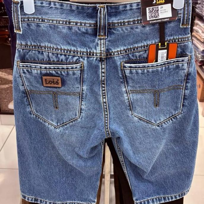 CELANA PENDEK MERK LOIS ORIGINAL SLIMFIT