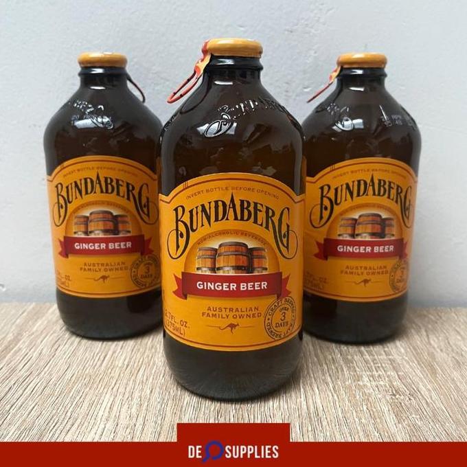 Bundaberg GingerBeer 375ml - Ginger Drink Bundeberg Australia Minuman Soda