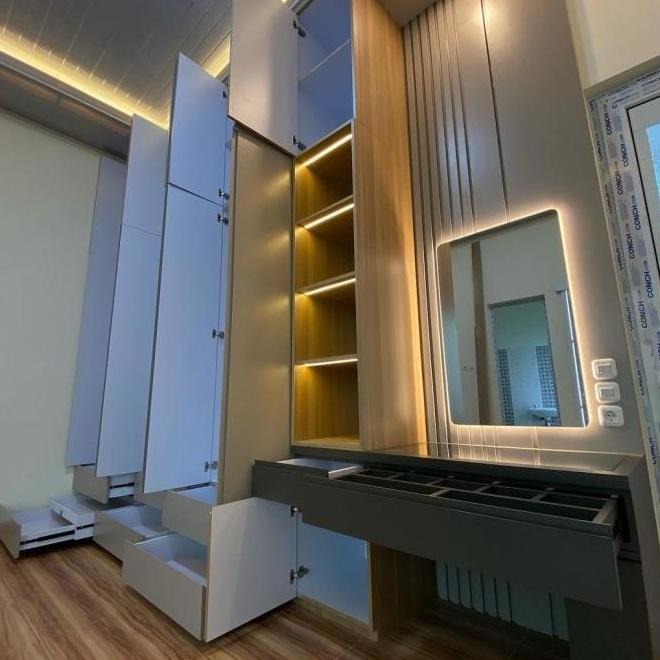 Terlaris New Set Room/Kamar Set Rumah/Interior Rumah /Lemari Kamar/Dipan /Lemari Pakaian/Meja Rias
