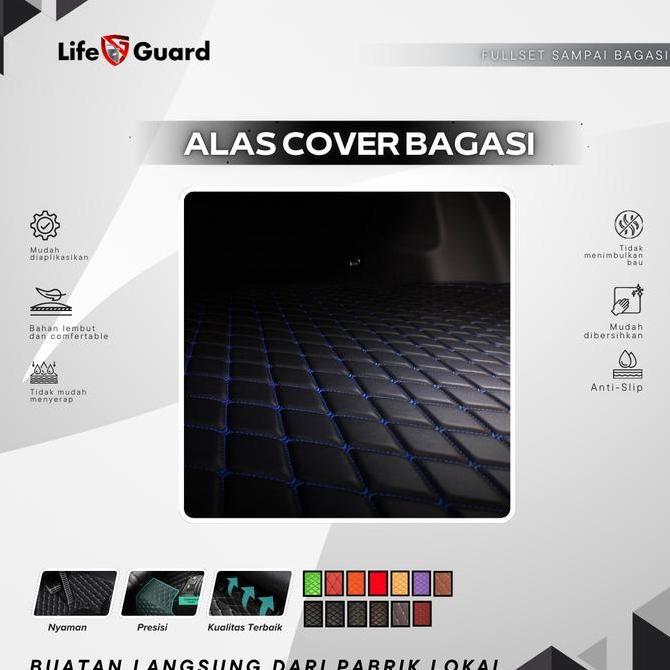 Promo [Lifeguard] Premium Karpet Bagasi / Cover Bagasi Custom Kecil (Hatchback Dan Sedan)