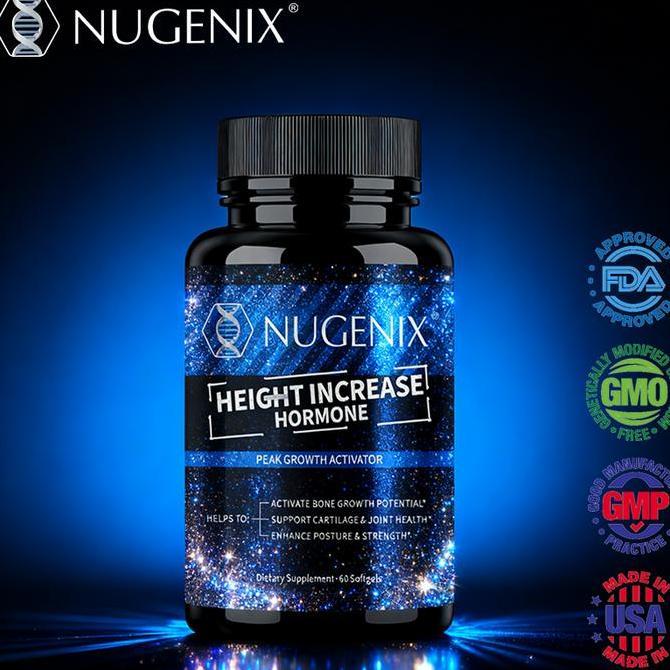 Medova Nugenix Suplemen Pertumbuhan Tinggi, Mendukung Tulang & Pertumbuhan Alami (READY)