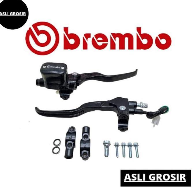 MASTER REM BREMBO KOTAK MODEL MRCB VARIASI 1SET KANAN KIRI FULL CNC UNIVERSAL SEMUA MOTOR Motorcycle