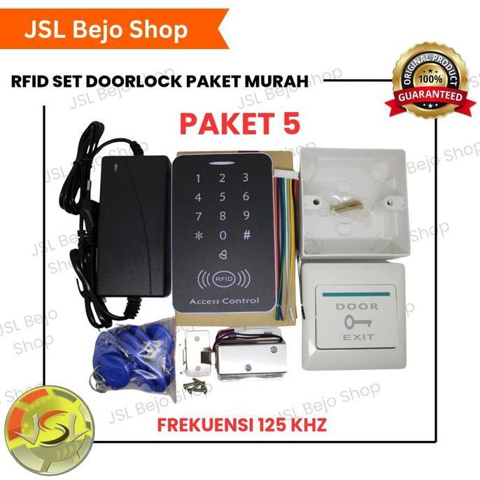 Seif- Rfid Set Door Lock Paket Paling