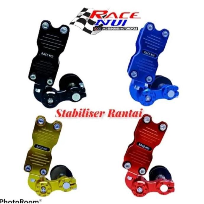 Stabilizer Rantai Stabiliser Rantai Tensioner Full Cnc Universal Semua Motor Arm Kotak Vixion Satria