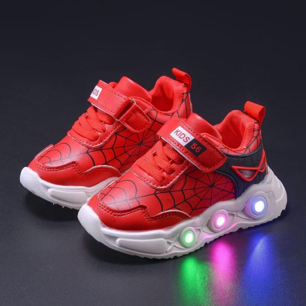 Diskon Ifans Sepatu Anak Cowok Led Sepatu Led Anak Laki Laki Sepatu Kasual Olahraga Sepatu Lampu Ana