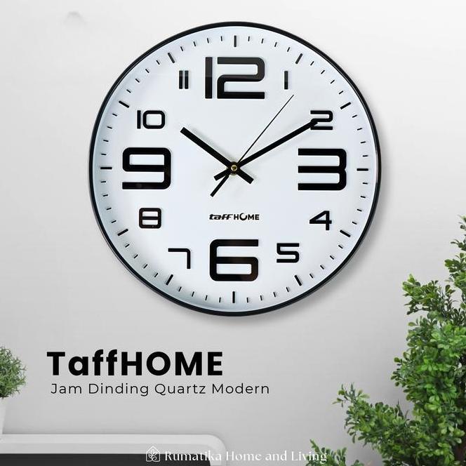 Jam Dinding Ruangan El Quartz Angka Ern Minimalis Silent Movement 29 Cm Jam Dinding Hias Dekorasi Hi