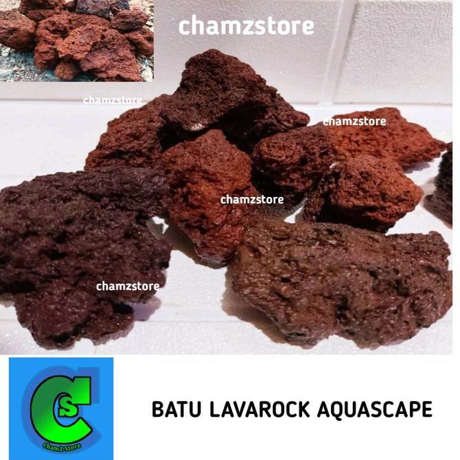 batu lava rock aquascape aquarium / lava rock 1kg / lava rock