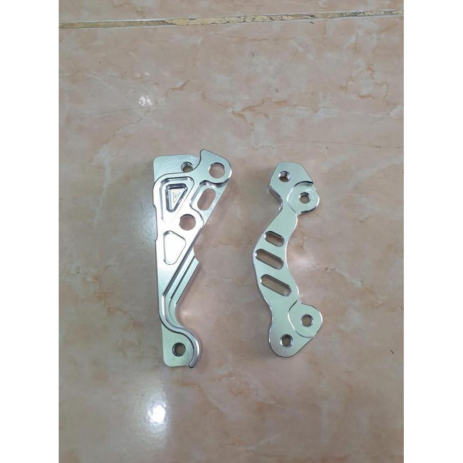 riyanzicer Breket kaliper brembo Pcx 150 / 160 depan belakang cnc Diskon