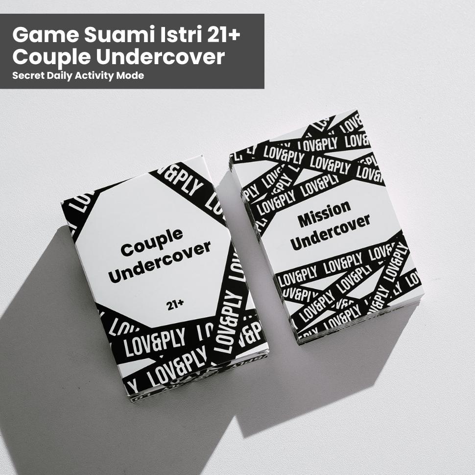LOV&PLY  Truth or Dare 21+ / Couple Undercover Mode / Mainan Suami Istri / Game Dewasa 21+ /  Couple