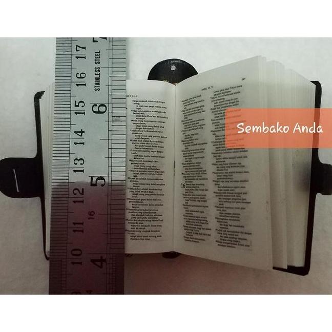 Alkitab Kristen Ukuran Mini. Terjemahan Baru Edisi 1. Lai. Tb1 002. Mini