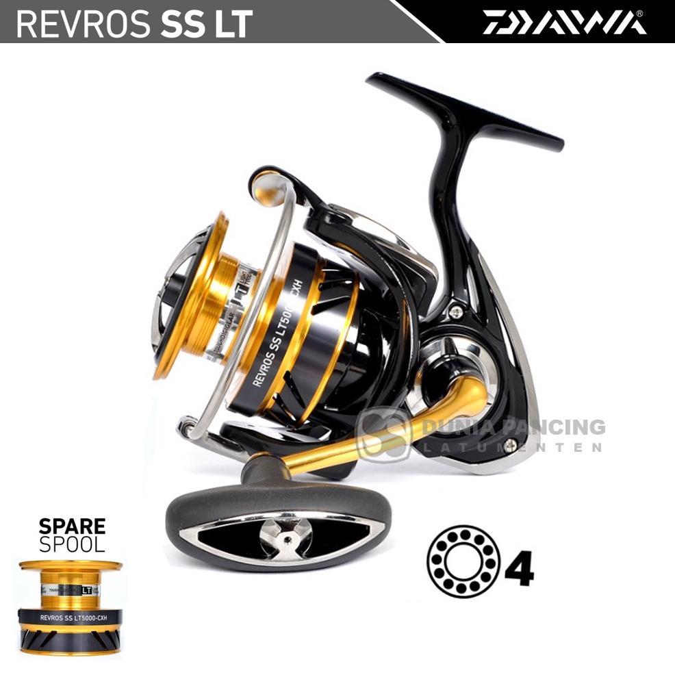 Reel Spinning DAIWA REVROS SS LT 2023 | Spare Spool | Double Spool | Power Handle | Airbail