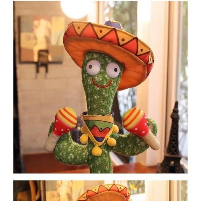 Tiktok Mainan Boneka Kaktus Joget Cactus Dance Dancing Bicara Goyang