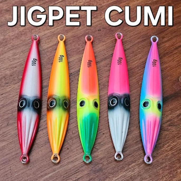 umpan metal jig cumi 100gr