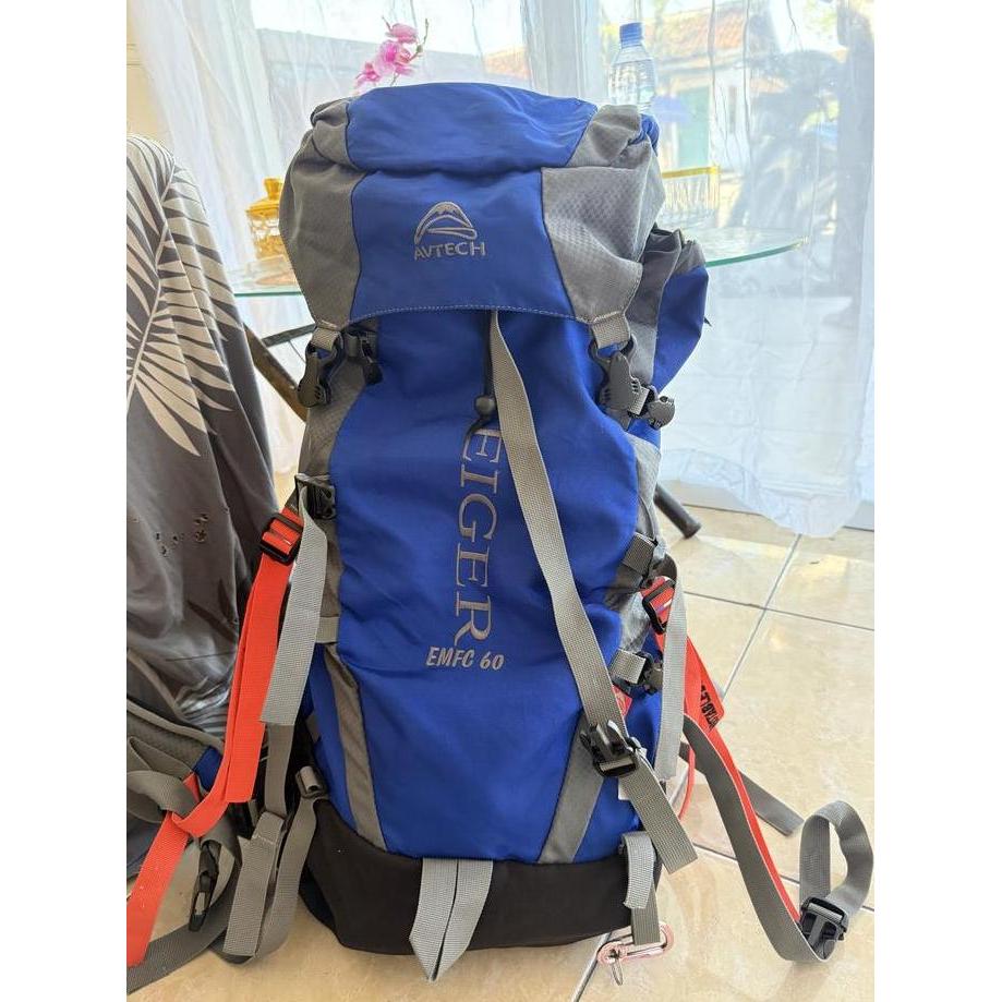 PROMO / tas gunung carrier eiger 45 liter like new