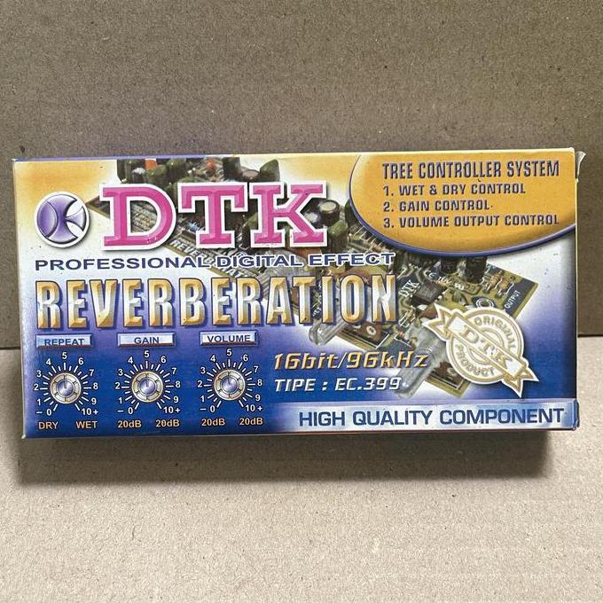 best seller] DTK Kit reverberation 3 IC | DTK Digital Effect 16 bit | EC.399 reverb