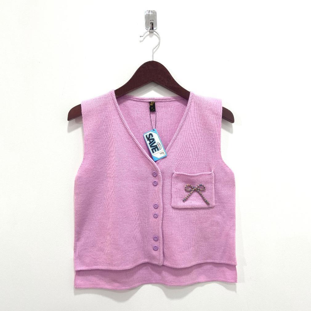 MURAH Kimmy Vest Knit Rajut Premium - Spring Tops Vest
