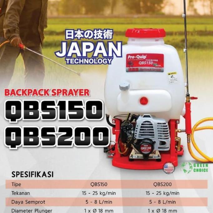 Buruan serbu] Sprayer Mesin Semprot Hama PROQUIP 15 LITER Semprot Hama Bensin QBS150