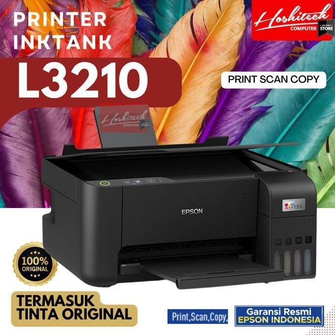 Printer Epson L3210 Scan Copy Tinta Original Resmi
