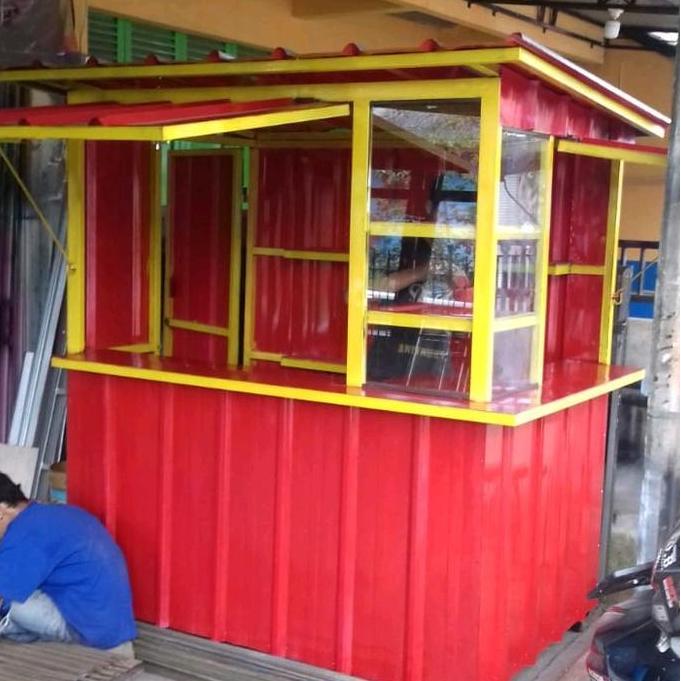 Terlaris Gerobak Booth Kontainer Roda Rombong Warung Kekinian