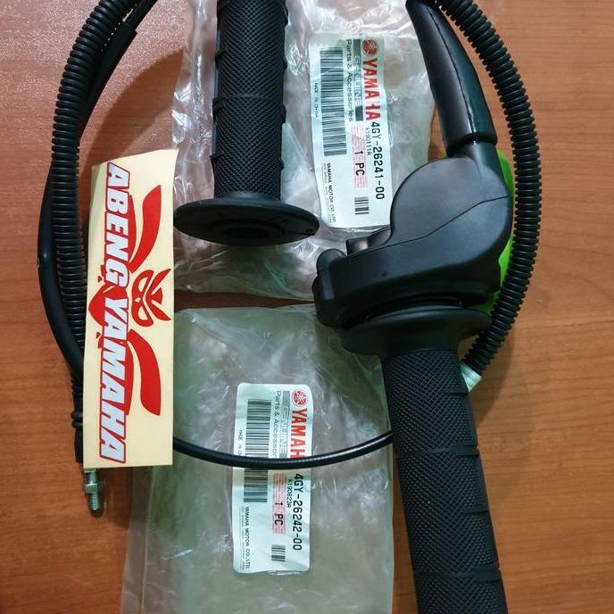 Gas Spontan YZ 125 tanpa kabel Gas Original Yamaha Japan murah