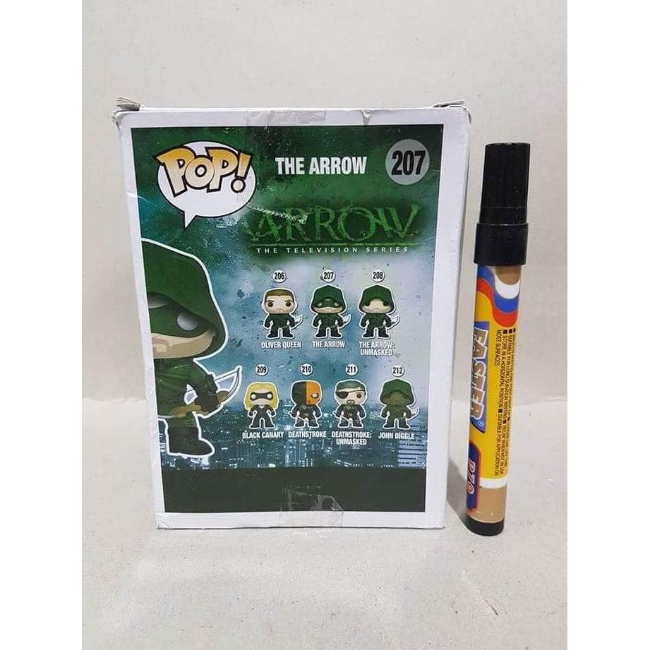 HOT SALE MAINAN ACTION FIGURE FUNKO POP 207 ARROW TV SERIES GREEN ARROW VINYL TERMURAH