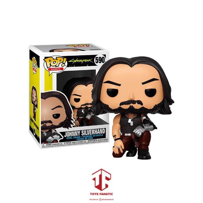 HOT SALE FUNKO POP CYBERPUNK - JOHNNY SILVERHAND #590 TERMURAH