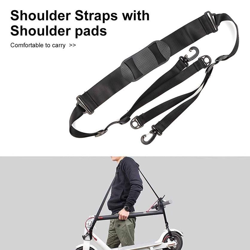 Carry Strap Elektrik Skuter Scooter Skuter Otoped Carrying Shoulder Strap Replacement for Xiaomi Ele