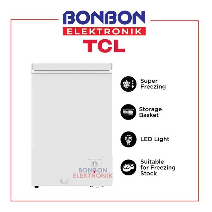 TCL Chest Freezer 100L TCF-100YID / TCF 100YID Freezer Box