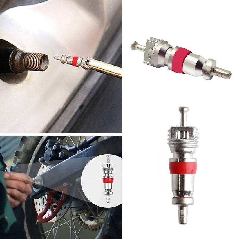 100Pcs Spuyer Isi Pentil Ban Mobil Motor Sepeda Universal / Tutup Pentil Ban Sepeda / Isi Pentil Ban