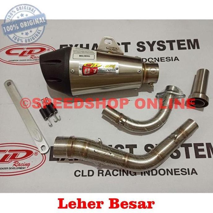 knalpot cld yamaha mio nouvo fino original type c7 150cc ~ 200cc terlaris