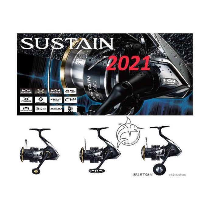 Shimano 2021 Sustain FJ 2500 C3000 4000 C5000 Reel Pancing