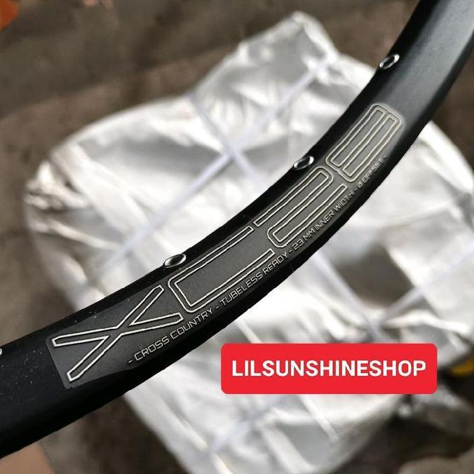 Promo Rims Velg 27.5 Strummer Xc28 Rim Lubang Ruji 32H Rivet Presta Fv Tubeless Ready Double Wall Ho