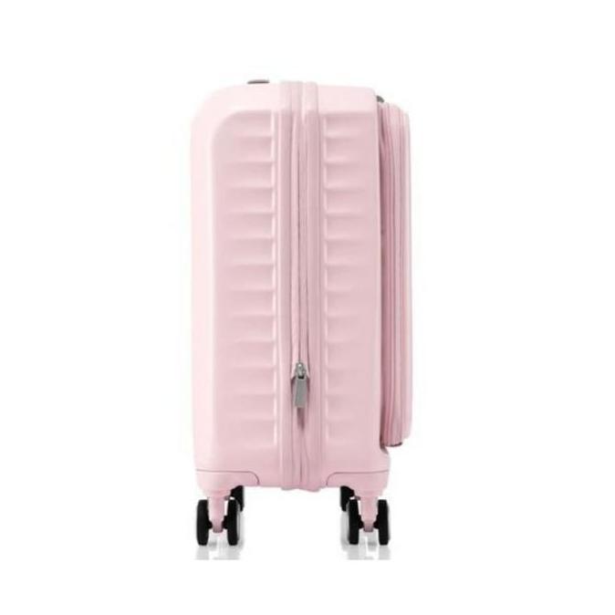 VIRALL KOPER AMERICAN TOURISTER FRONTEC 20INCH CABIN PINK ORIGINAL *