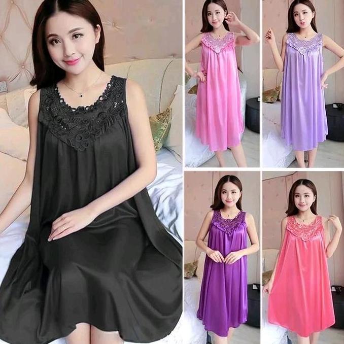 dress happy jumbo / pakaian santai Wanita terbaru / baju wanita kekinian