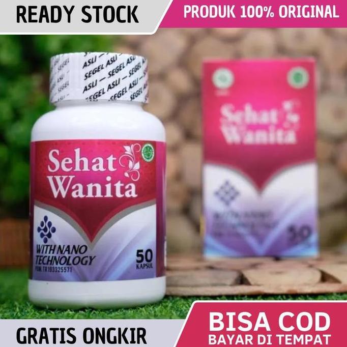 Obat Sehat Wanita Suplemen Kesehatan Kewanitaan Isi 50 Kapsul