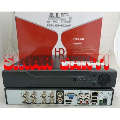 DVR 8 CHANNEL AHD + HARDISK 1TB ( HYBRID BISA BUAT SEMUA CCTV ) P2P ORIGINAL DAN TERPERCAYA